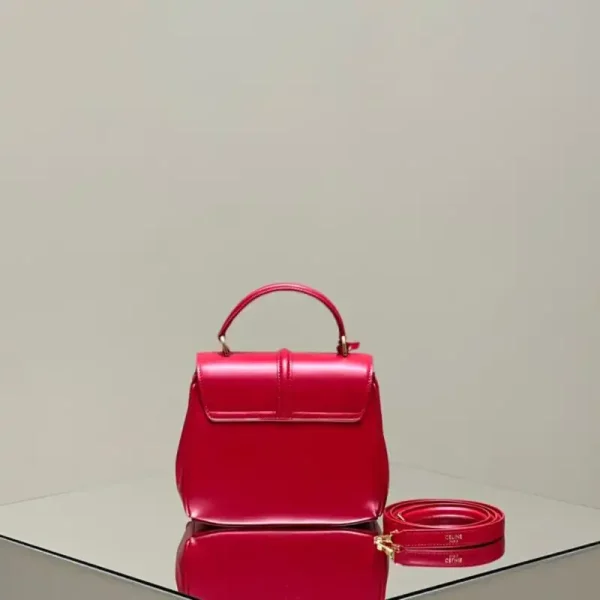 Celine Mini 16 Red - Image 3