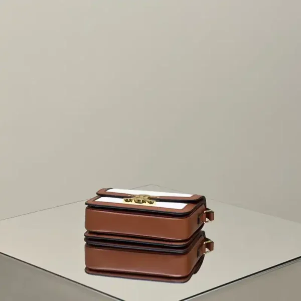 Celine Triomphe Mini White - Image 4