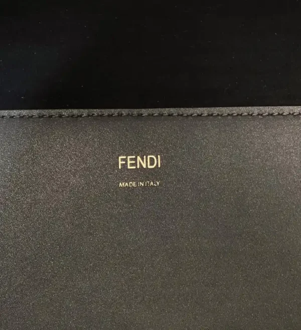 Fendi Small Tote Black - Image 8