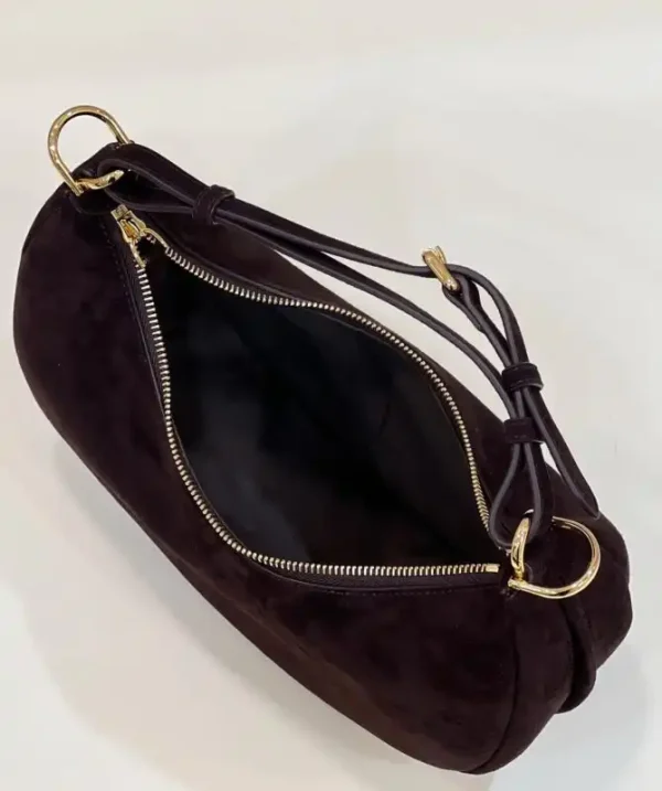 Fendi Fendigraphy Large Black Velvet - Image 9