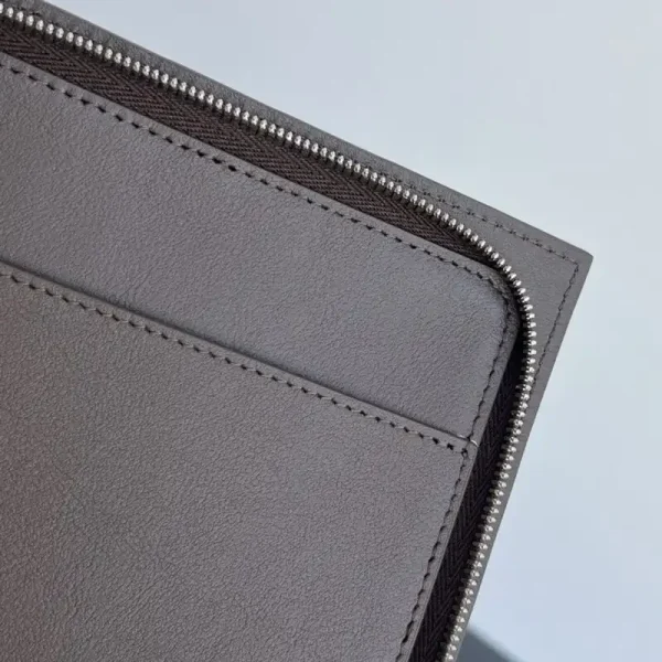 Bottega Veneta Half Zip Clutch - Image 6