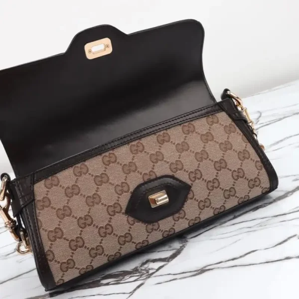 Gucci  Luce Shoulder Bag Beige - Image 4