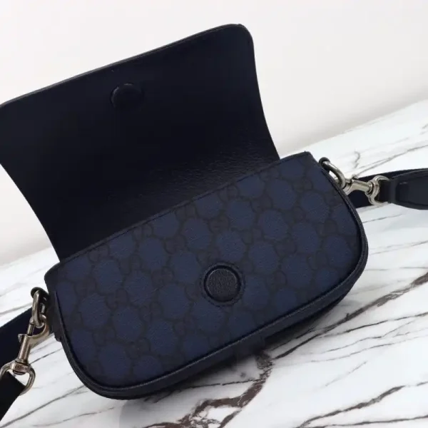 Gucci  Ophidia Super Mini Blue - Image 4