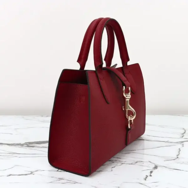 Gucci Jackie Tote  Hook Closure Red - Image 3
