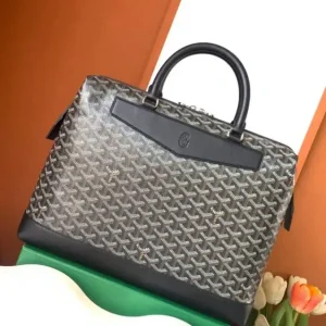 Goyard Cisalpin Document Case Black