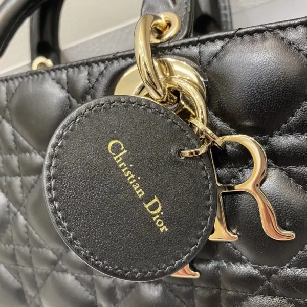 Dior Lady D-Joy  Large Bag  Black - Image 2
