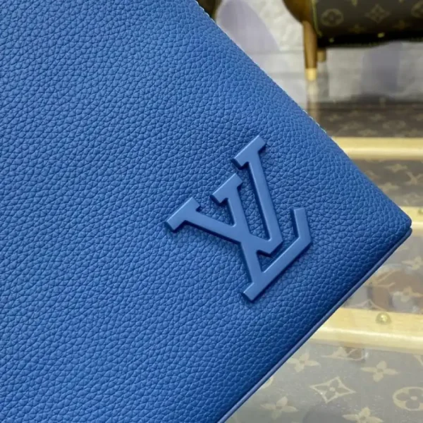 Louis Vuitton Takeoff Pouch Blue - Image 6