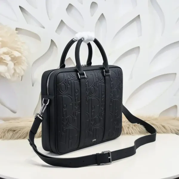 Dior Gravity  Briefcase Black - Image 2
