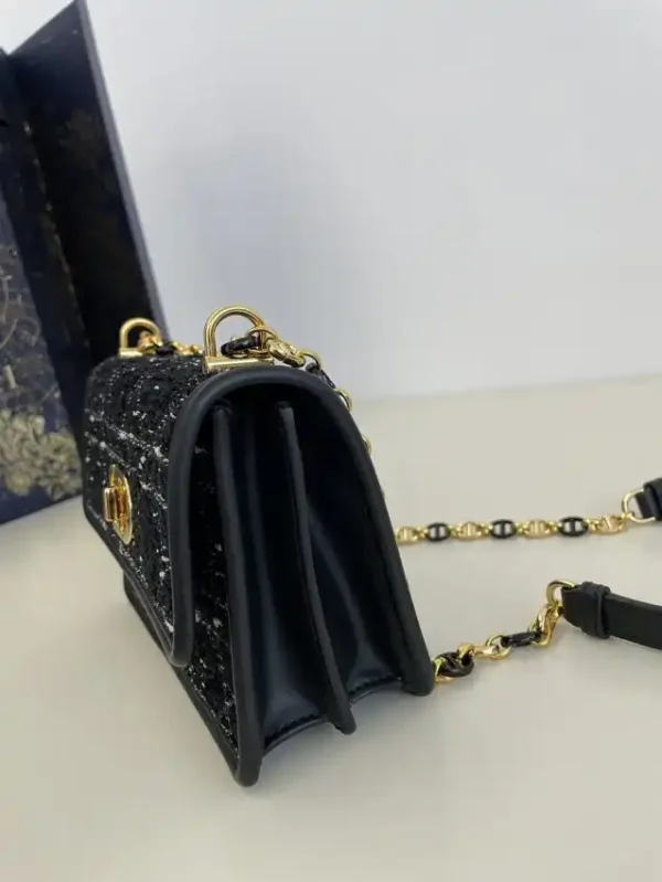 Dior Miss Caro Black Wool - Image 8