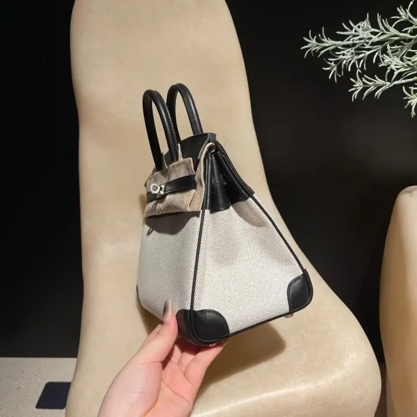 Hermes Birkin Swift Black Silver - Image 7