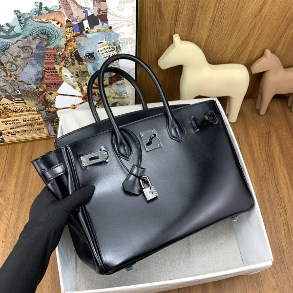Hermes Birkin Royal Box Black - Image 7