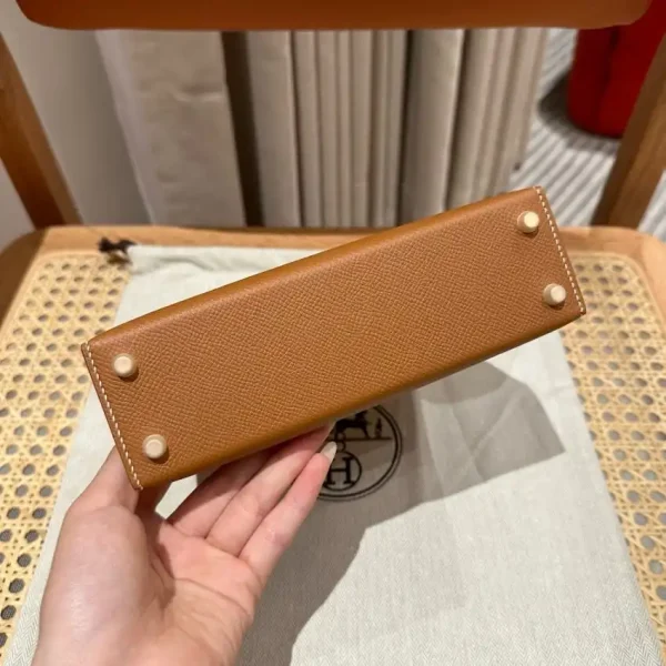 Hermes Kelly Brown Epsom Gold - Image 2
