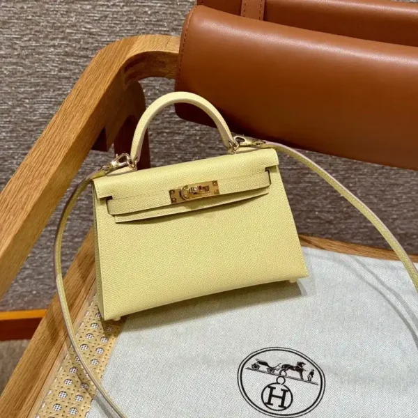 Hermes Kelly Jaune Poussin - Image 4