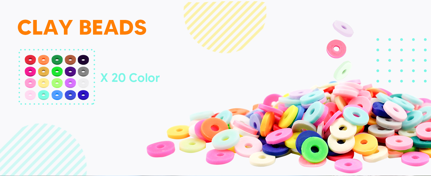 Clay beads