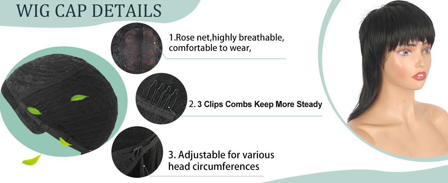 wig cap details
