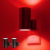 L LOHAS LED Night Light Plug in, Modern Night Lights Plug into Wall, Dusk to Dawn Sensor, Soft White 3000K, 0-100LM Adjustable Brightness, Dimmable Night Lights for Hallway Bedroom Stairway, 2 Pack