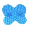 AS SEEN ON TV NEW :Futzuki Reflexology Mat Foot massager acupressure pain & Relieve stress treatment (Blue)