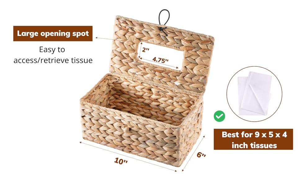 Tissue box cover