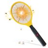 BELREZ Electric Fly Zapper - Electronic Bug Zapper with Protective net Layer - Pest Control Mosquito and Insect Catcher Racket - Electric Fly Swatter - Handy Killer Racket for Indoor and Outdoor