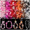 Assorted 180-240PCS Acrylic Beads for Bracelet Making, Flower Bow Butterfly Candy GummyBear Aesthetic Bracelet Charms,Cute Beads for Jewelry Making DIY Necklace Keychain Phone Charm