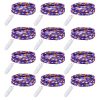 Brightown 12 Pack LED Fairy Lights Battery Operated String Lights - 7ft 20LED Waterproof Silver Wire Firefly Starry Moon Lights for DIY Crafts Wedding Table Centerpieces Party Bedroom Christmas