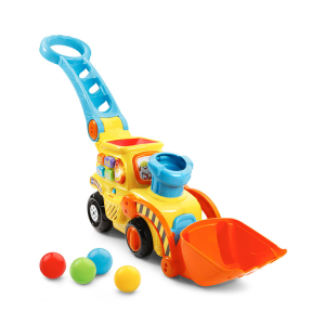 vtech; Pop-a-Balls; Push & Pop Bulldozer; 12-36 months