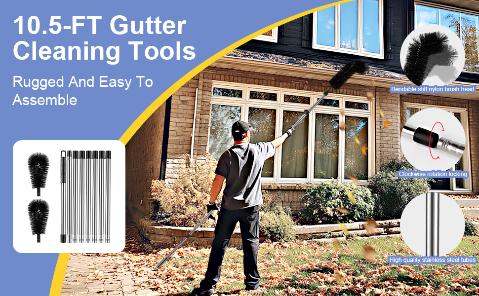 gutter cleaning tools