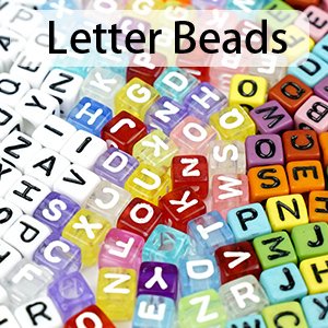 ABC Alphabet Letter Beads colorful white black for DIY bracelet making kit beads 6mm jewelry making