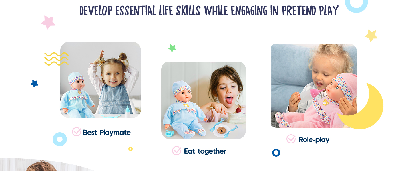 interactive baby doll