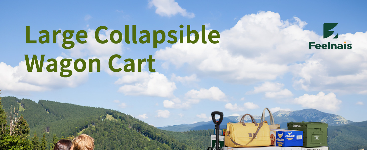 large collapsible wagon cart