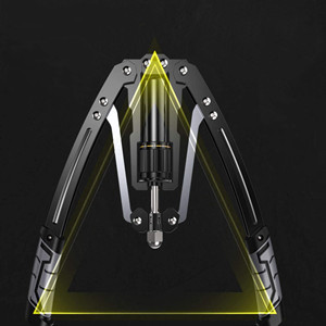 Fitness equipment can be adjusted from 22-440lbs with 2-20 levels, just easily rotate the knobs.