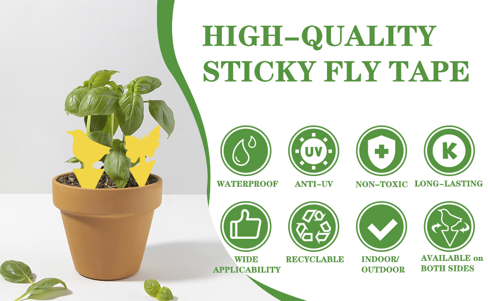 HIGH-QUALITY STICKY FLY TAPE