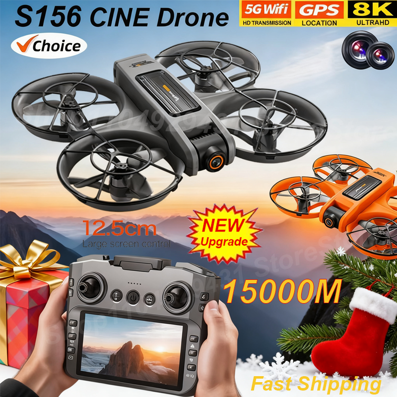 NEW Original S156 Drone 8K WIFI GPS Professional HD Aerial Photography Remote Control Aircraft HD Dual Camera Quadcopter Toy UAV