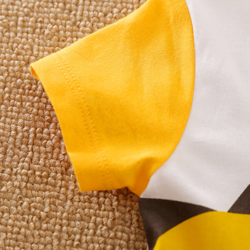 0-18 Baby Jumpsuit Cute Cartoon 3d Dinosaur Printed Cotton Comfortable Casual Soft Round NeckSummer ShortSleeved Newborn Clothes - Image 6