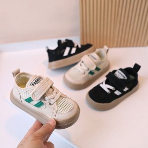 2023 Spring Summer New Sport Children Sneakers Mesh Shoes Girls Baby Soft Bottom Shoe Brand Kids Sneaker Boys Running Shoes