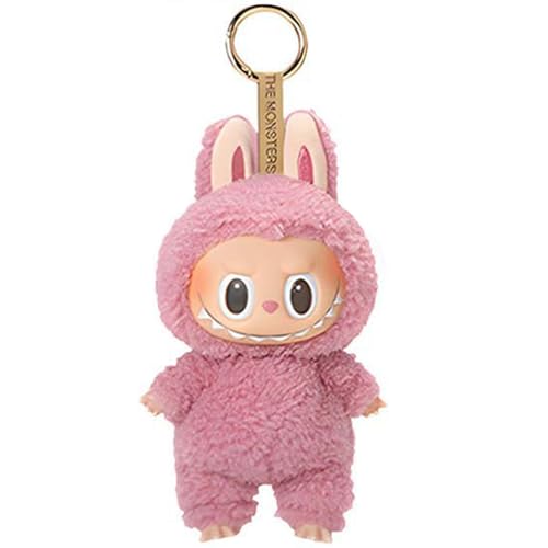 Labubu Keychain backpacks key pendants, Plush Doll Pendant Hanging Decoration Keyring Card Gift, Stress-Relieving Accessory - Image 23