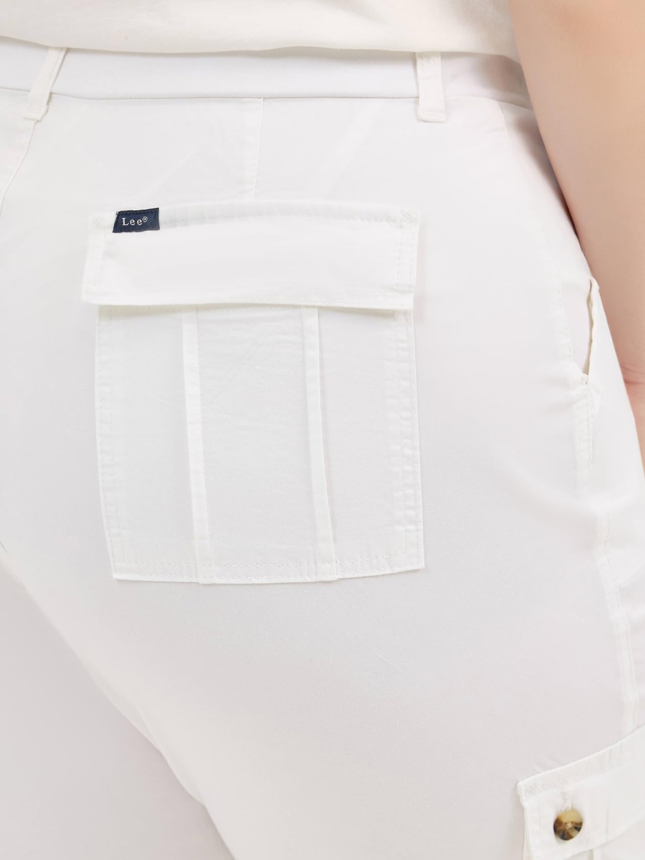 Lee womens Plus Size Ultra Lux Comfort With Flex-to-go Cargo Capri Pant - Image 17