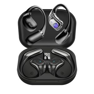 144 Language Translation Earbuds Real Time,Ai Translator Earbuds,Translating Earbuds Headphones Language Translation Device for iPhone and Android Travel Business Learning (Dark Black)