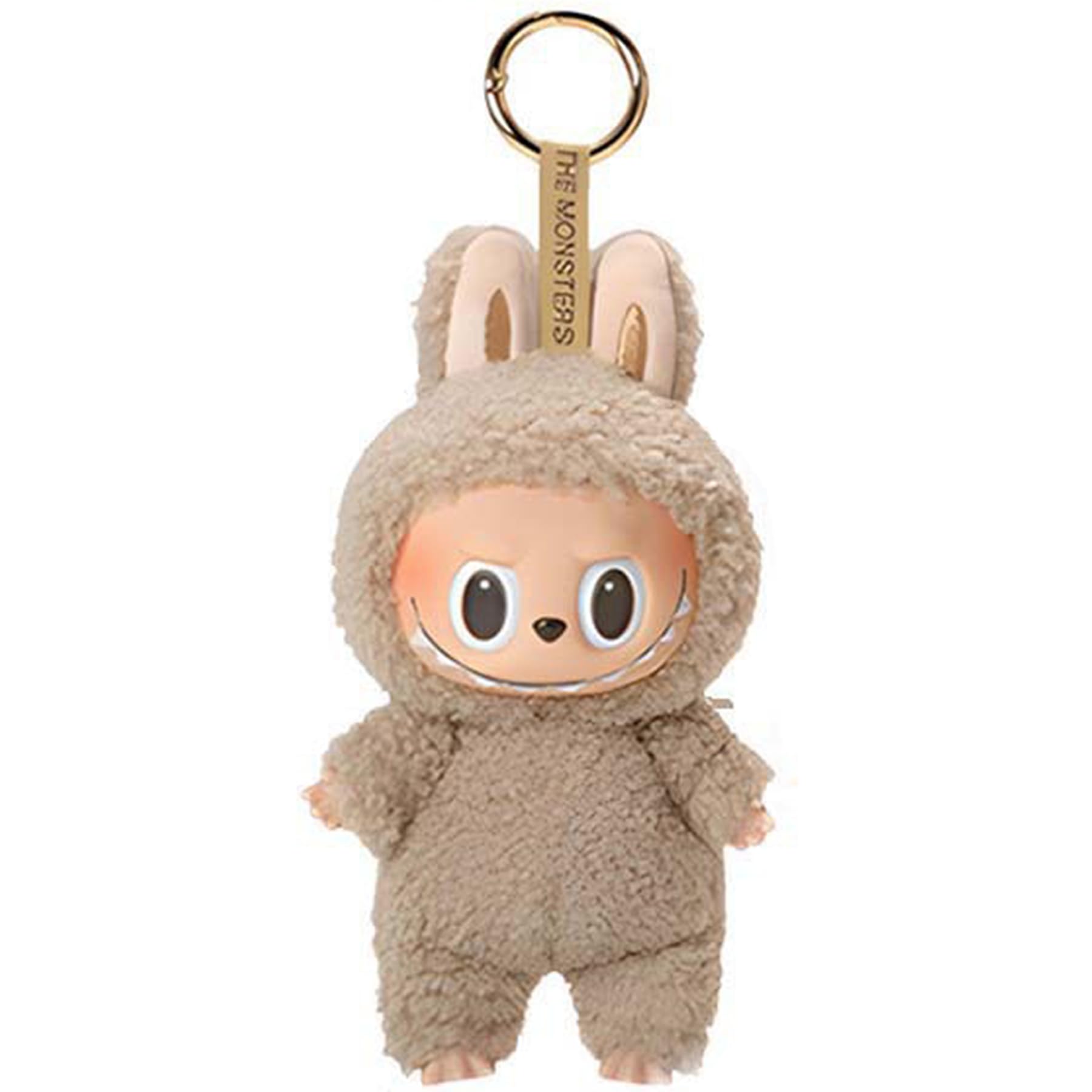 Labubu Keychain backpacks key pendants, Plush Doll Pendant Hanging Decoration Keyring Card Gift, Stress-Relieving Accessory - Image 9