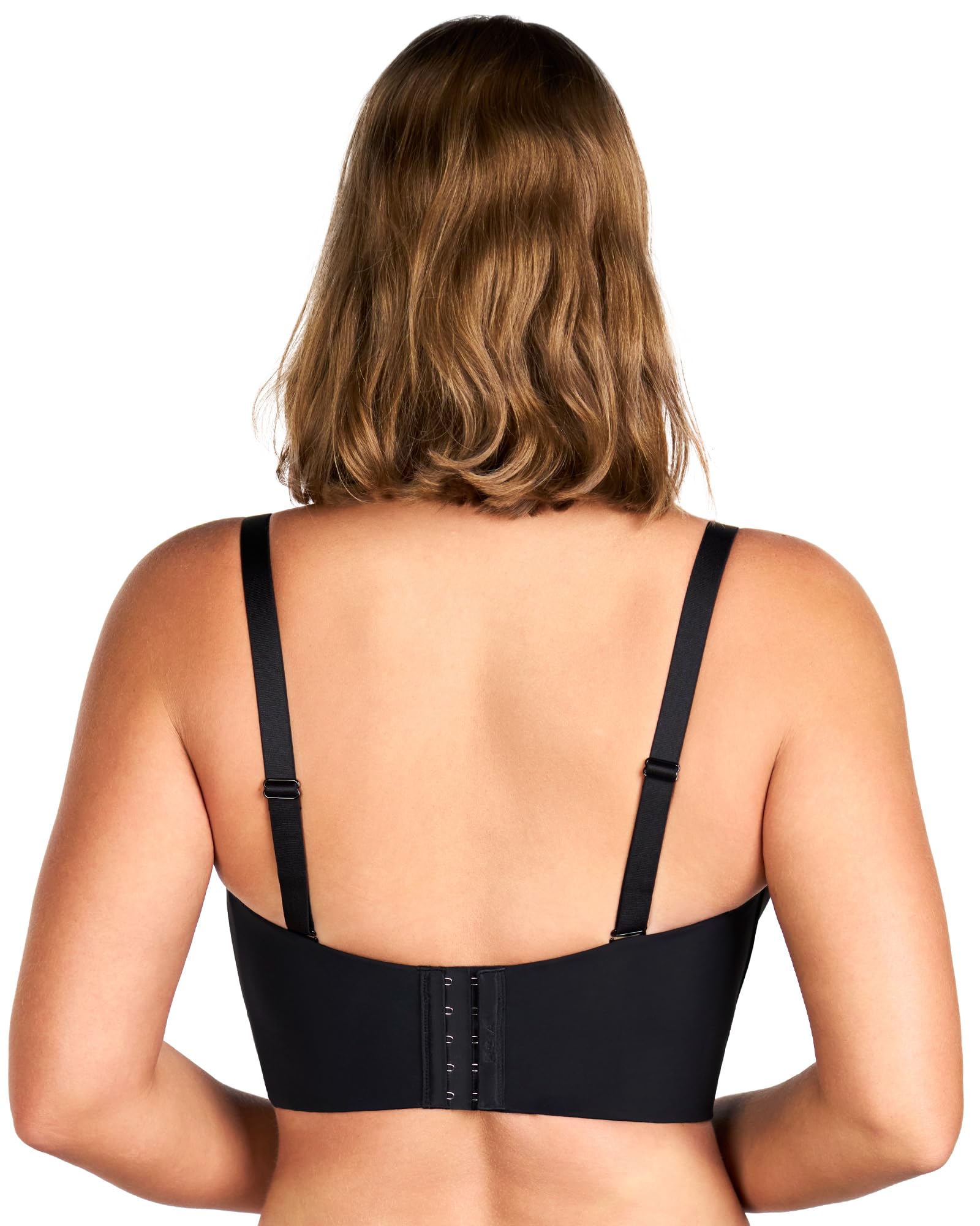 HSIA Longline Strapless Bra for Women, Anti-Slip Support Corset for Large Bust Convertible Bustier Bandeau for Big Breasts - Image 18