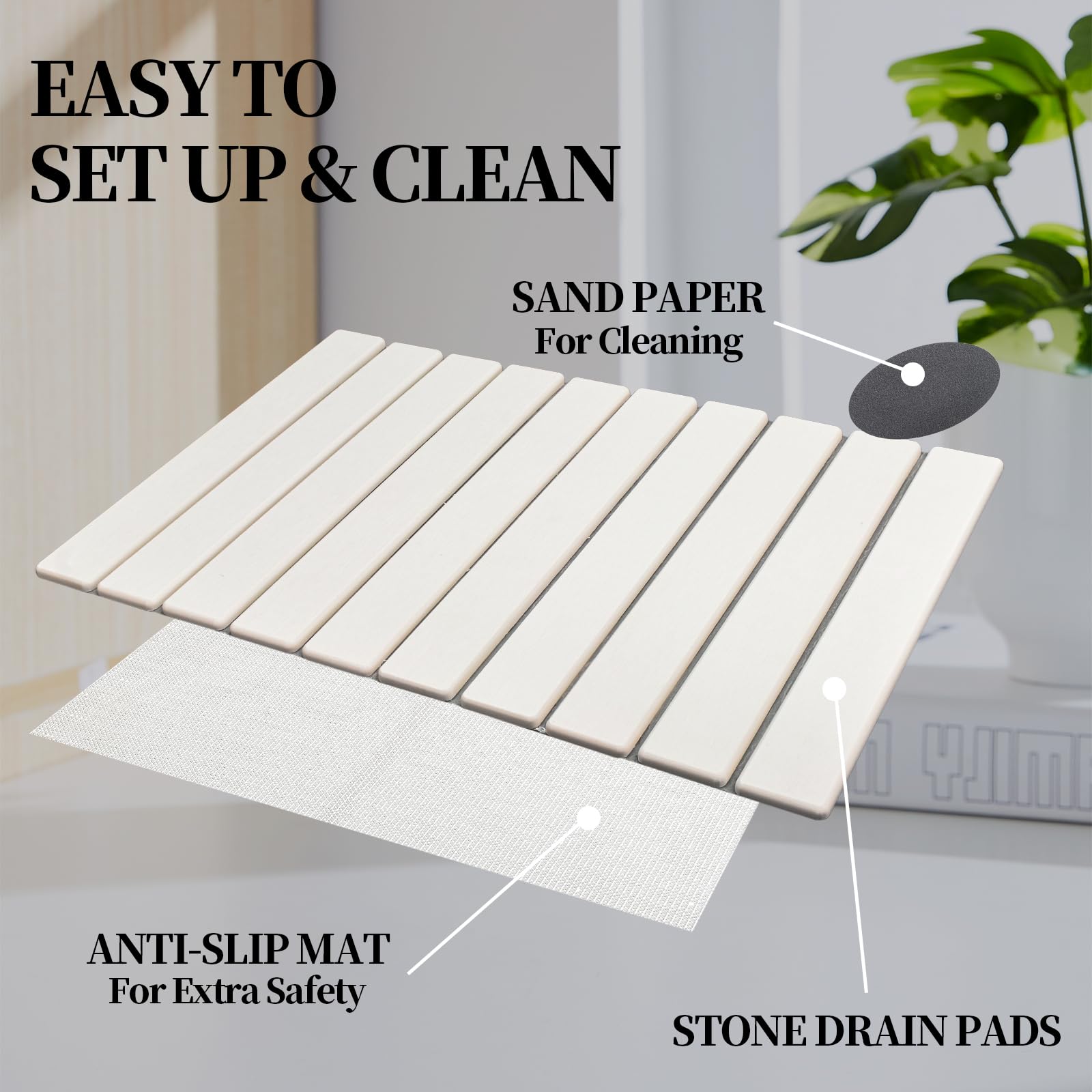 Stone Drying Mat for Kitchen Counter,24 - Image 10