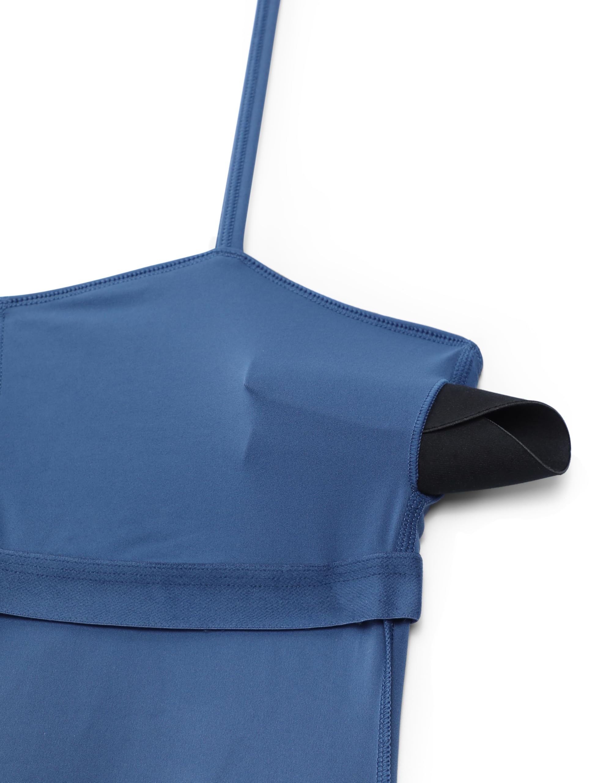 CRZ YOGA Womens Butterluxe Tennis Dress Spaghetti Strap Casual Athletic Sports Outfits with Built-in Shorts and Bras - Image 12