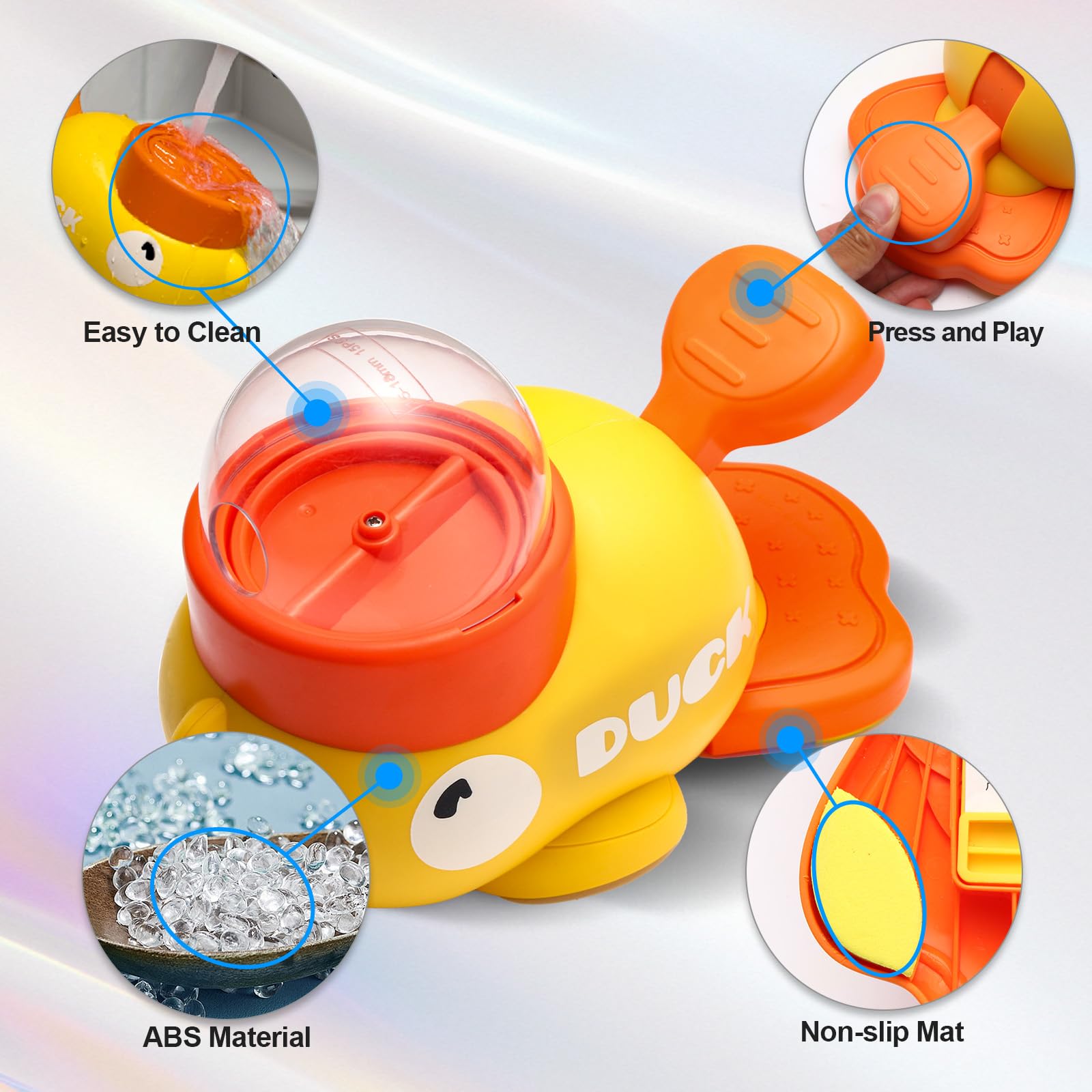 2-in-1 Dog Interactive Slow Feeder Dog Food Puzzle Toy-Durable and Safe for Small & Medium Dogs Duck-Shaped Design Promotes IQ Training Reduces Bloating Anti-Gulping for Fun Mealtime - Image 5