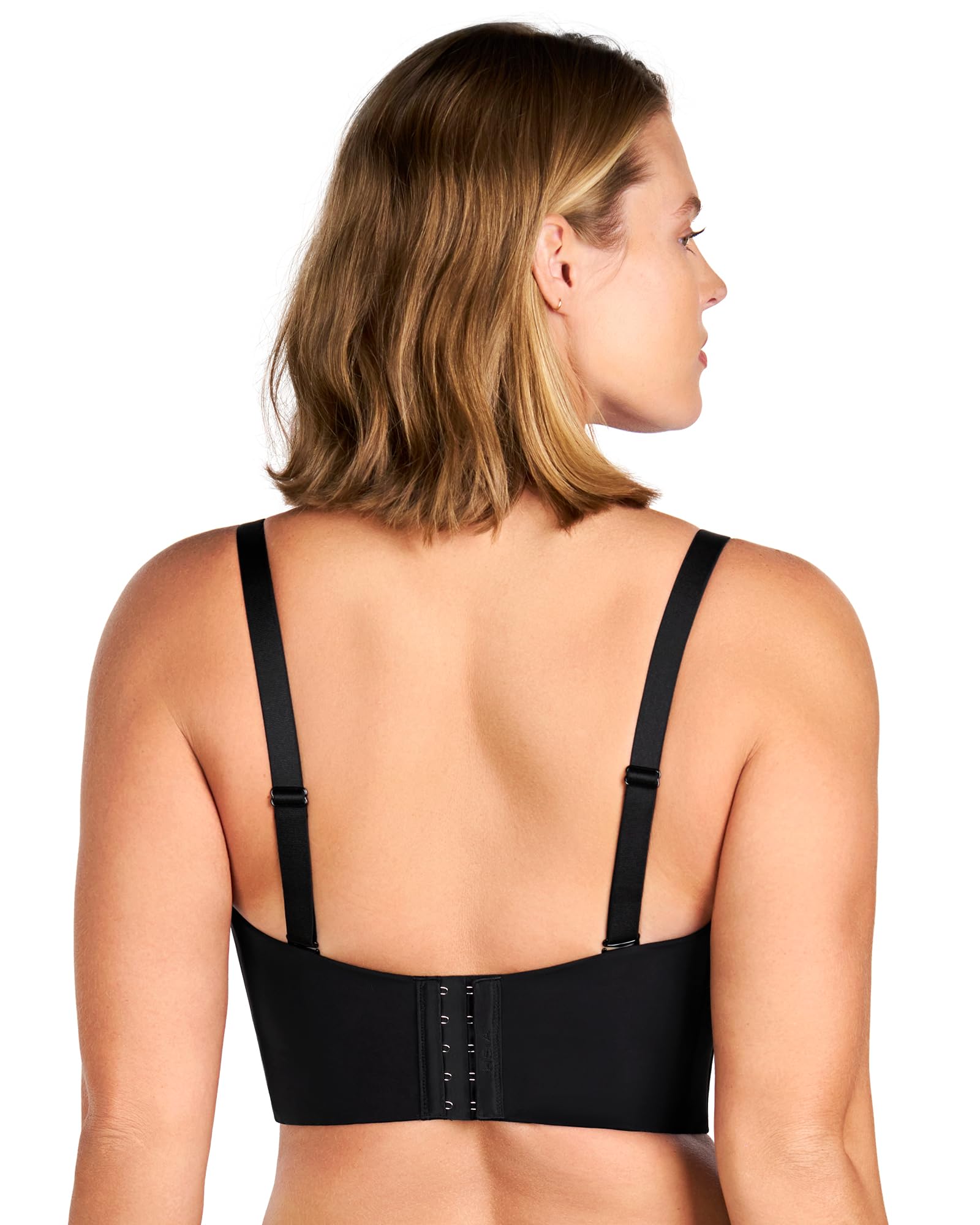 HSIA Longline Strapless Bra for Women, Anti-Slip Support Corset for Large Bust Convertible Bustier Bandeau for Big Breasts - Image 19