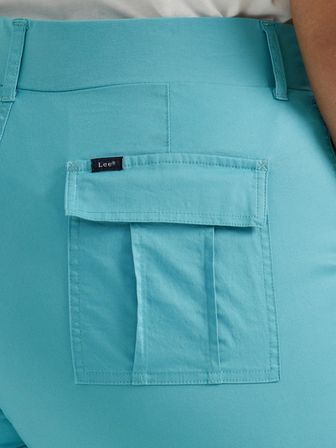 Lee womens Plus Size Ultra Lux Comfort With Flex-to-go Cargo Capri Pant - Image 24