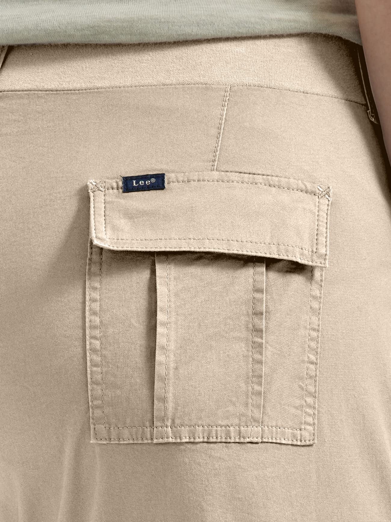 Lee womens Plus Size Ultra Lux Comfort With Flex-to-go Cargo Capri Pant - Image 46