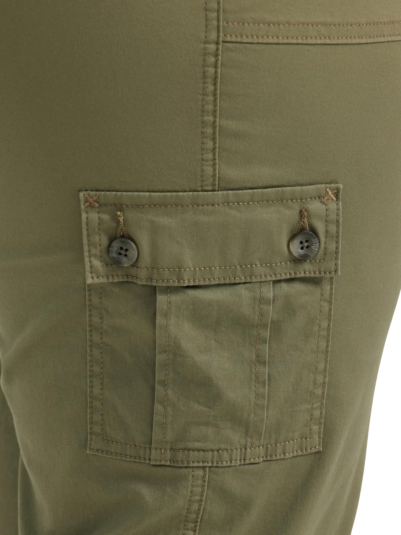 Lee womens Plus Size Ultra Lux Comfort With Flex-to-go Cargo Capri Pant - Image 5