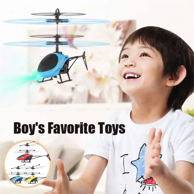 Charging Remote Control Aircraft Induction Two-Way Helicopter Indoor Suspension Anti Drop Electric Luminescence - Image 3