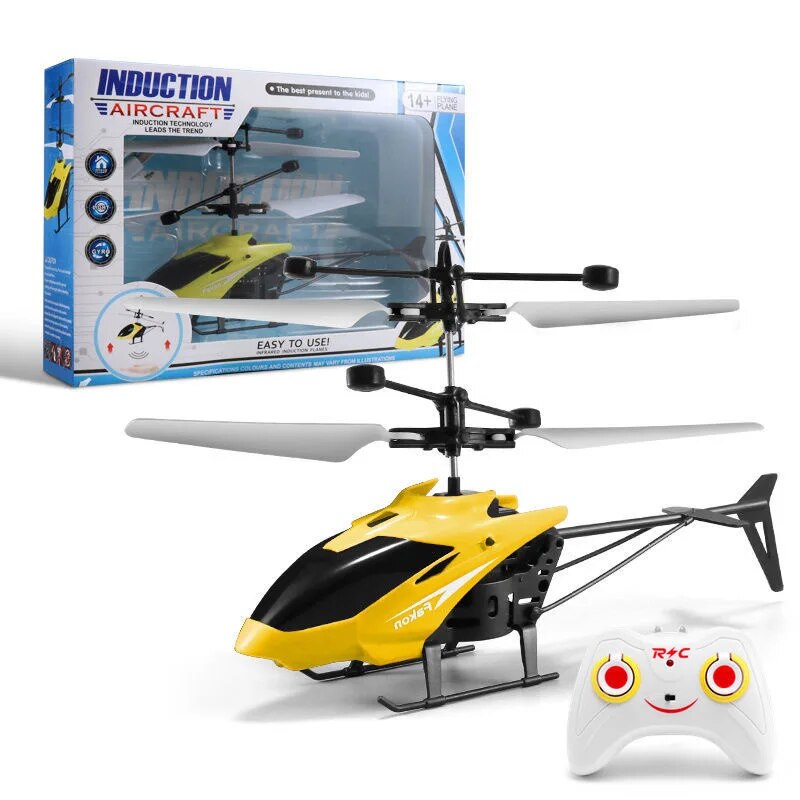 Charging Remote Control Aircraft Induction Two-Way Helicopter Indoor Suspension Anti Drop Electric Luminescence - Image 7