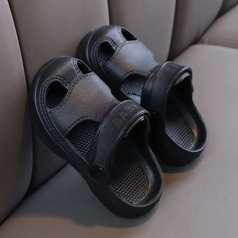 Children's Cave Shoes, Summer Boys, Baby Non-slip Soft Soled Beach Shoes, Girls' Baby Cartoon CHILDREN'S Slippers - Image 7